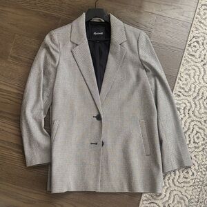Madewell Herringbone Blazer